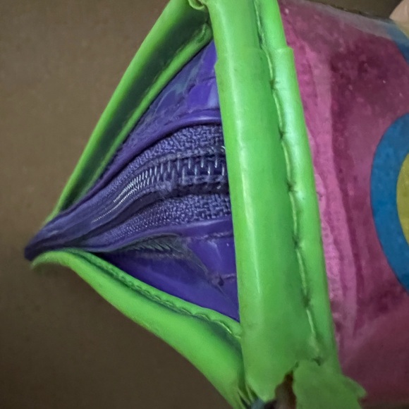 RARE HTF Lisa Frank smiley binder shiny - Picture 5 of 6